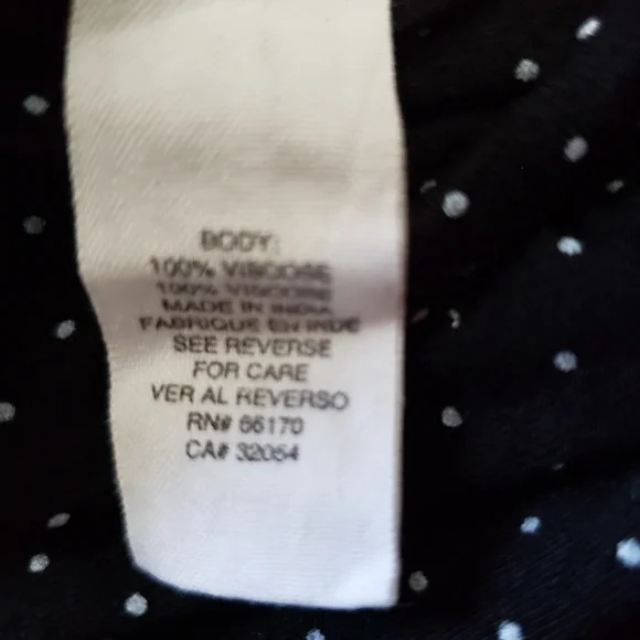 Free People Black Dot Sleeveless Dress Knit Waist - Picture 9 of 10